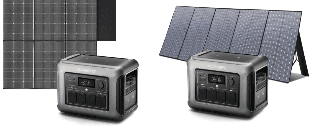 R1500 Solar Generator Kits 1800W