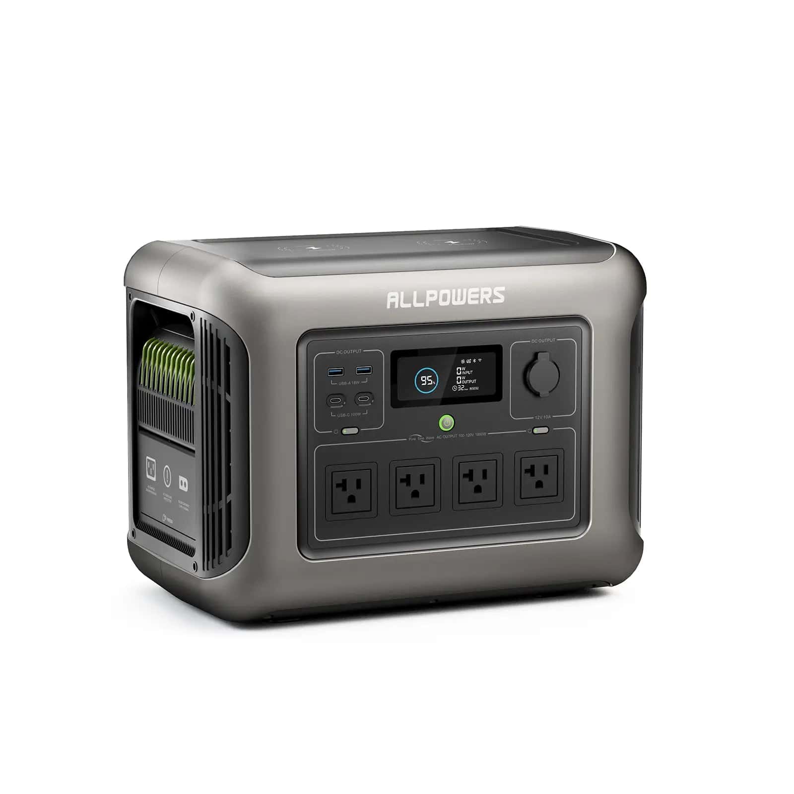 ALLPOWERS R1500 Portable Home Backup Power Station 1800W 1152Wh LiFeP04 Battery Review