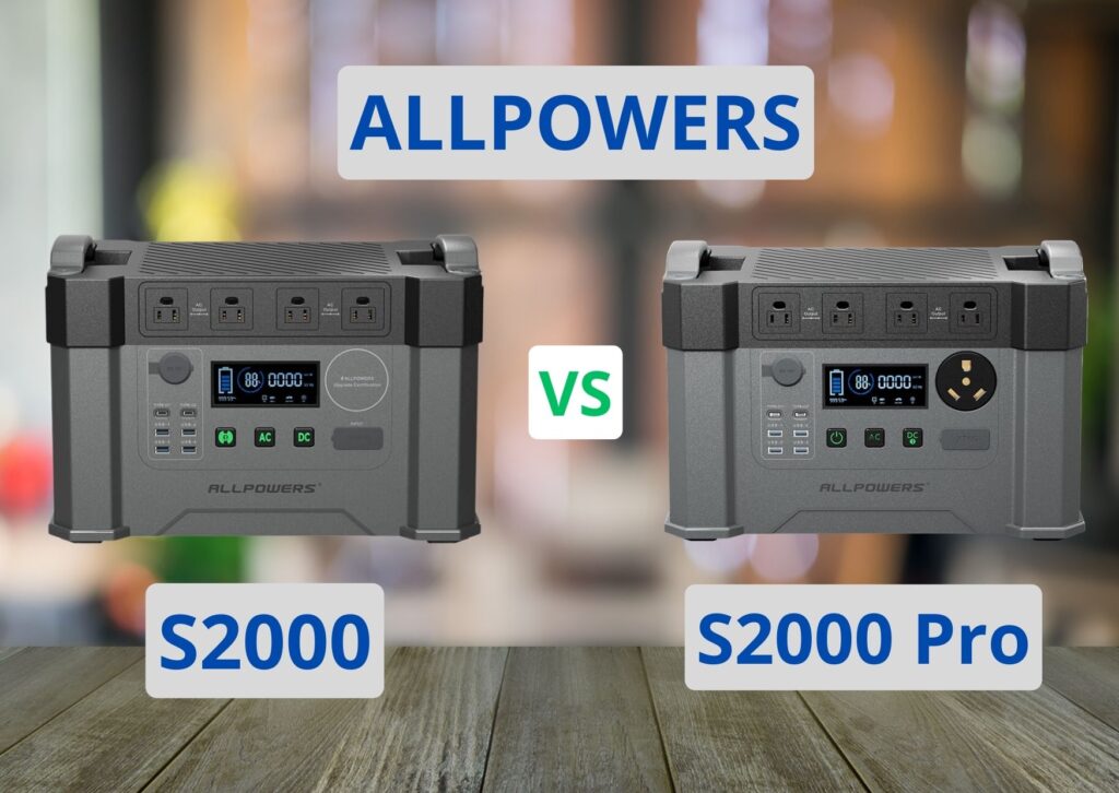 Allpowers S2000 vs S2000 Pro